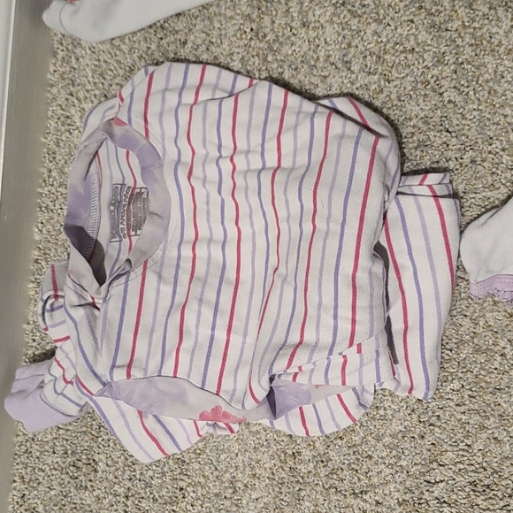 Lot of 6 girls pajamas 4 disney smoke/pet free home 5 size 7, 1 size 8 - Picture 3 of 7